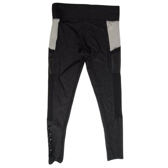 Victoria’s Secret PINK Ultimate Leggings S/P Sequin Mesh Pocket Gray - Picture 4 of 8